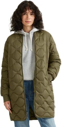 Eddie Bauer Women's Shaw Long Down Bomber Jacket in Saudi Arabia