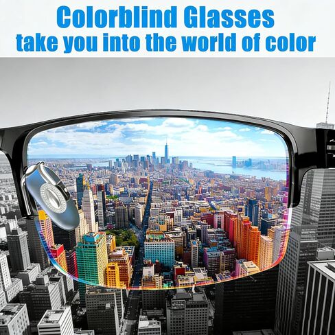 Color Blind Glasses, Premium Color blind Glasses for Men, ColorBlindglasses that Bring a Colorful World are Suitable for Any Environment in Saudi Arabia