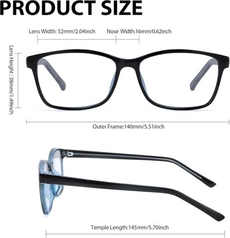 IGnaef Natural Crystal Stone Lenses Reading Glasses with Clear Real Glass Lenses UV Protection in Saudi Arabia