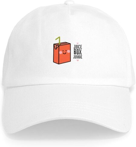 CafePress Juice Box Junkie Adjustable Baseball Cap in Saudi Arabia