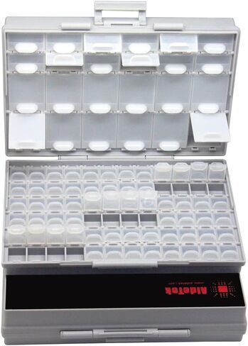 AideTek BOXALL40 40 Lids Compartments w/lids Enclosure Surface Mount Components Assorted Resistor Capacitor in Kuwait