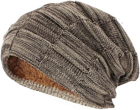 Beanie Hat for Women Men Winter Warm Hats Cable Knit Soft Thick Skull Cap in Saudi Arabia