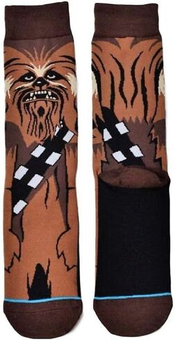 S Wars Chewbacca Character 360 مقاس واحد يناسب معظم الجوارب الدائرية in Kuwait