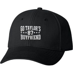 Go All Out Go Taylor's Boyfriend Dad Deluxe Trucker Flatbill Baseball Structured Embroidered Hat in Saudi Arabia