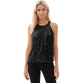 قمصان نسائية لامعة بدون أكمام، قمصان أنيقة للحفلات اللامعة in Kuwait