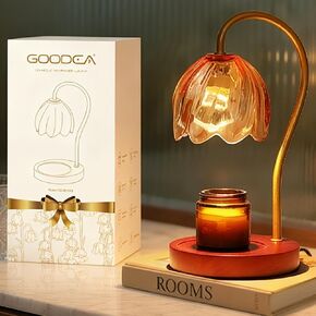 Candle Warmer Lamp with Timer Dimmable, Christmas Birthday Gifts for Women Mom, House Warming Gifts New Home Decor, Wax Melt Warmer for Jar Candles with 2 Bulbs in Saudi Arabia