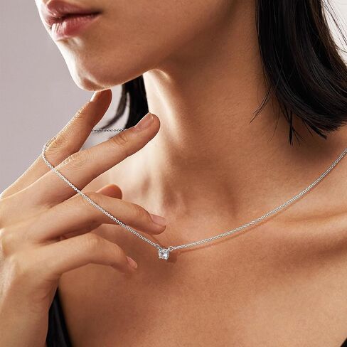 2 Pieces Layered Necklaces for Women 925 Sterling Silver Necklaces for Women Adjustable CZ Coin Pendant Chain Necklace Jewellery Gold Silver Rose Gold in Saudi Arabia
