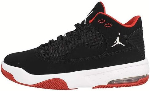 Jordan Max Aura 2 Big Kid Shoes, Black/White-Gym Red CN8094-016, Size 5.5y US in Saudi Arabia