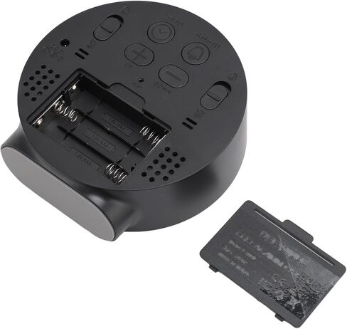 4 Inch Digital LED Alarm Clock,Easy to Use Top Button Controls for Simple Use,3 Level Brightness Electric Alarm Clock for Home Travel ewqe, Black in Saudi Arabia
