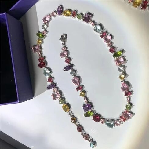 Zircon Bracelet Alloy Geometrically Shape Irregular Necklace Simplicity Clavicle Chain(Necklace) in Saudi Arabia