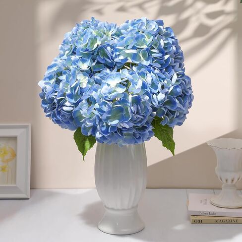 زهور الكوبية الاصطناعية من Veryhome - 3 قطع مقاس 22.44 بوصة كبيرة من زهور الكوبية الصناعية، زهور الكوبية ذات الملمس الحقيقي من اللاتكس لديكور المنزل وحفلات الزفاف المركزية وترتيبات الزهور in Kuwait