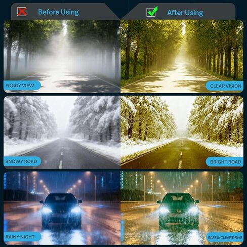نظارات القيادة الليلية للرجال من شركة تشيرز ديفيسيس، نظارات رؤية ليلية مستقطبة مضادة للوهج، تقلل الوهج in Kuwait