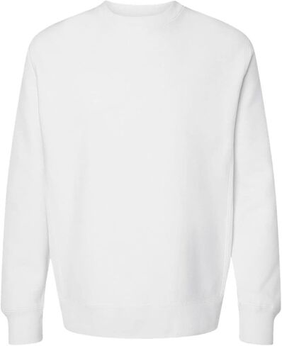 Independent Trading Co. - Legend - Premium Heavyweight Cross-Grain Crewneck Sweatshirt - IND5000C - L - White in Saudi Arabia