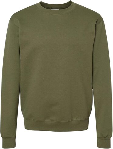 سويت شيرت Powerblend Crewneck للرجال من Champion، مقاس M، زيتوني طازج in Saudi Arabia