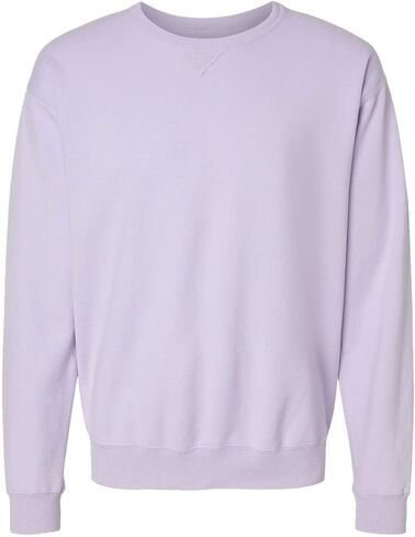 Hanes Mens Garment-Dyed Crewneck Sweatshirt, XL, Future Lavender in Saudi Arabia