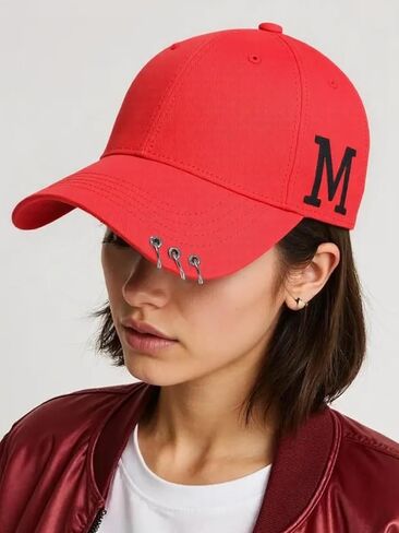 Embroidered Baseball Mom Cap – Adjustable Cotton Casual Hat for Sports & Outdoor Activities in Saudi Arabia