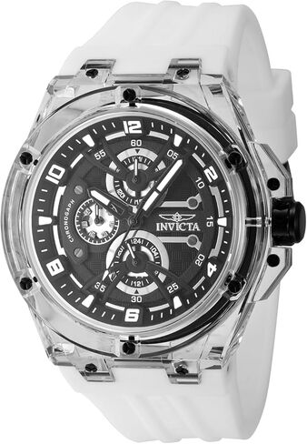 Invicta Racing Men 46mm Plastic White Black dial VH67 Quartz in Saudi Arabia