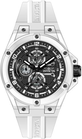 Invicta Racing Men 46mm Plastic White Black dial VH67 Quartz in Saudi Arabia