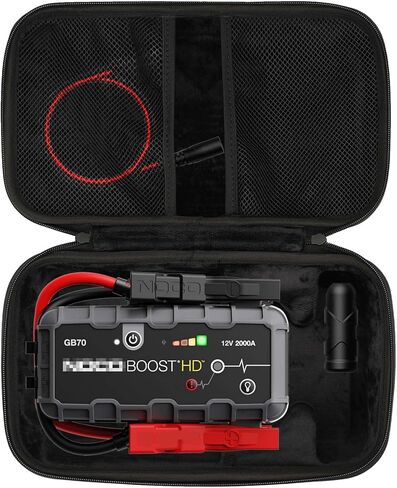 قضية حماية EVA متوافقة مع NOCO GBX155 و GB150 Jump Stains ، حالة تخزين محمولة ، حامل الحالات لبداية سيارة Jumper Starter in Kuwait