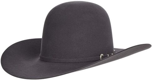 American Hat Company 40X Steel Self Band 4 1/4in Brim Open Felt Cowboy Hat Steel 71/4 in Saudi Arabia