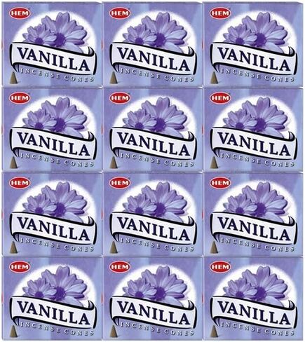 White sage cones pack of 12 ,10 cones Each Total 120 cones -HEM INCENSE in Saudi Arabia