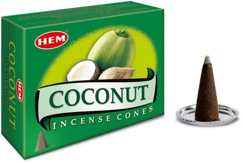 White sage cones pack of 12 ,10 cones Each Total 120 cones -HEM INCENSE in Saudi Arabia