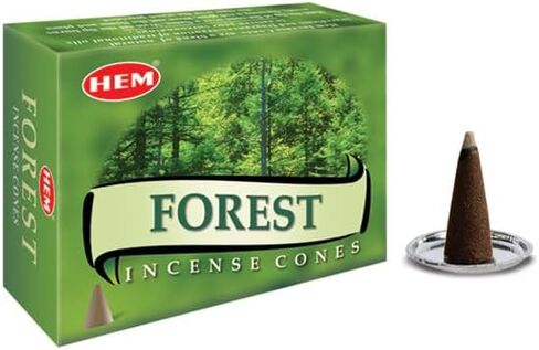 White sage cones pack of 12 ,10 cones Each Total 120 cones -HEM INCENSE in Saudi Arabia