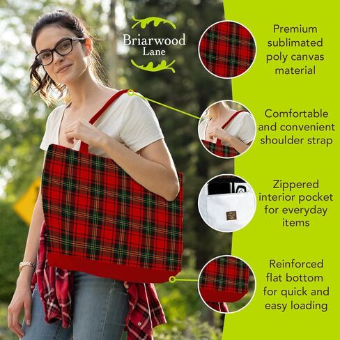 Briarwood Lane Tote Bags 14" x 15" x 7" 2022 Collection in Saudi Arabia