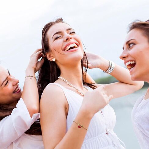 Friendship Gifts for Women, Matching Friendship Bracelets for 1/2/3/4 Best Friend Birthday Christmas Valentines Day Gifts for Her in Saudi Arabia