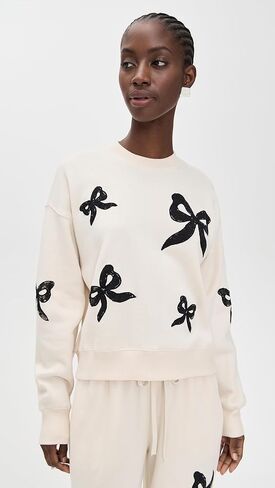 LOVESHACKFANCY Women's Linetta Pullover in Saudi Arabia