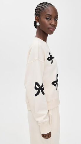 LOVESHACKFANCY Women's Linetta Pullover in Saudi Arabia