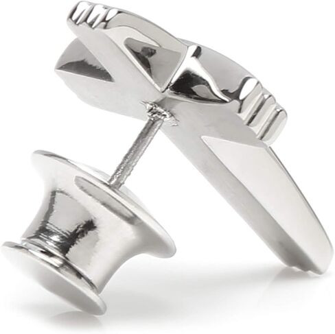 Cross Stainless Steel Lapel Pin in Saudi Arabia