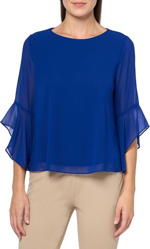 Kasper girls Ruffle Sleeve Blouse in Saudi Arabia