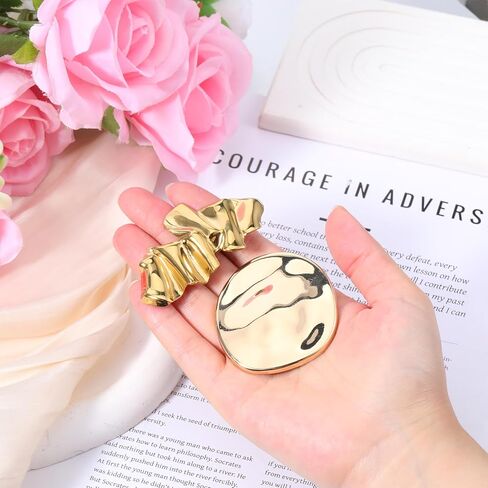 Unique Brooches Gold Brooch Pins for Women, Vintage Geometric Metal Brooch Pins Irregular Brooch Pin Lapel Coat Badges Sweater Scarves Dress Shawl Accessory Prom Jewelry For Girlfriend Ladies in Saudi Arabia