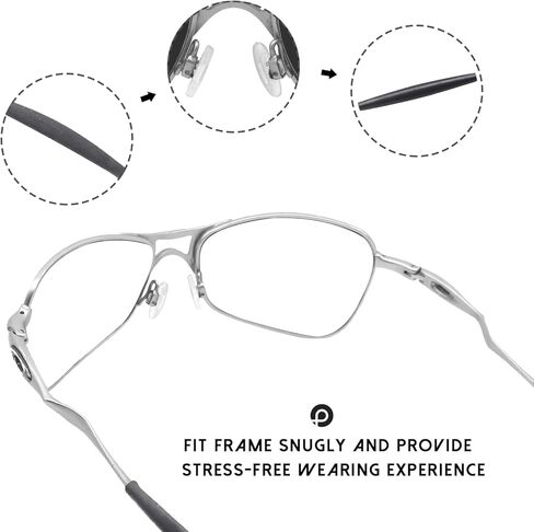 مجموعات مطاطية بديلة لـ Oakley Half Wire 2.0 in Kuwait