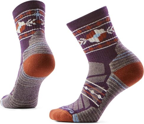 Smartwool Women's Hike Light Cushion Retro Floral Mid Crew Socks in Saudi Arabia