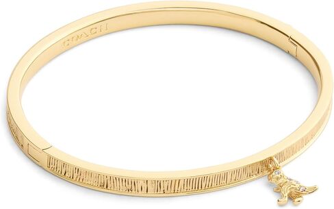 COACH Jewelry Women's Signature Rexy Charm Bangle Bracelet in Saudi Arabia