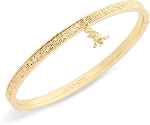 COACH Jewelry Women's Signature Rexy Charm Bangle Bracelet in Saudi Arabia