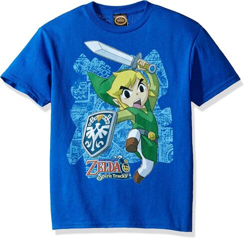 تي شيرت برسومات Nintendo Little Boys Link Up، Royal، YXS in Saudi Arabia