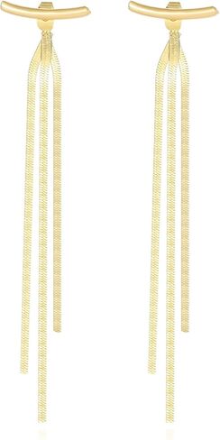 1 Pair Gold Hoop Earrings for Women, Minimalist and Lightweight Style Drop Earrings for Both Casual and Formal Events, Elegance and Trendy Jewelry Accessory, Multiple Styles in Saudi Arabia
