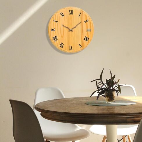 PATIKIL Replacement Clock Hands Kit, 3 Set Wooden Clock Mechanism Movement Wall Clock Hands Parts Replacement for 10 Inch Wall Clock Repair DIY Home Art Decor, G1 in Saudi Arabia