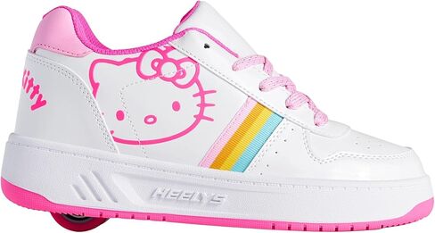 HEELYS Girl's Hello Kitty Kama (Little Kid/Big Kid/Adult) White/Pink 4 Big Kid (Women's 5) M in Saudi Arabia