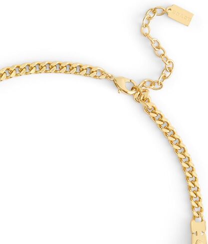 COACH Women's Jumbled Signature Logo Link Necklace in Saudi Arabia