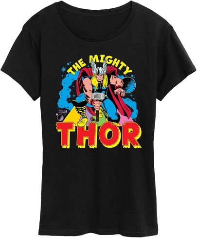Marvel Thor - The Mighty - Women's Short Sleeve Graphic T-Shirt in Saudi Arabia