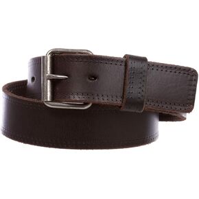 Beltiscool 1 3/4" Snap on Classic Vintage Cowhide Thick Leather Casual Jean Belt in Kuwait