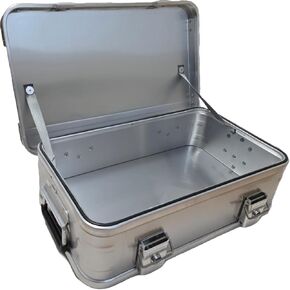 Aluminum box for logistics, storage, transportation, camping, outdoor activities, military purposes, construction, expeditions (ALUMINUM PURE, 35.1'x19.1'x15.1' (very large)) in Kuwait