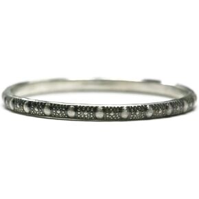 925 Sterling Silver Beaded Stacking Ring in Kuwait