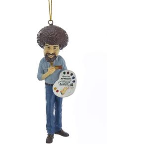 Kurt S. Adler Bob Ross 5" Molded Ornament Standard in Saudi Arabia