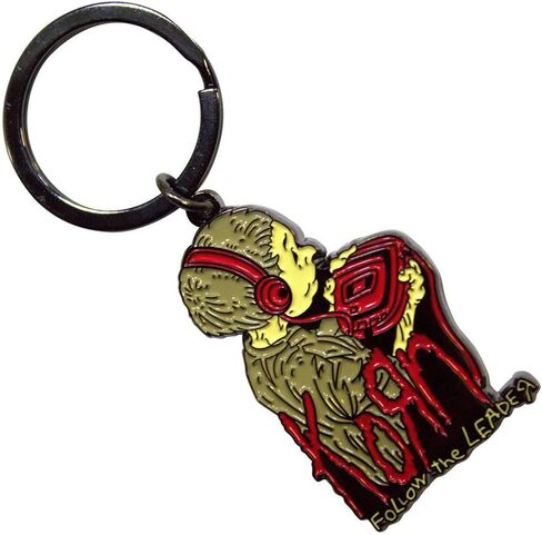 منتجات Rock Off المرخصة رسميًا من Korn Follow The Leader Metal Key Chain in Saudi Arabia