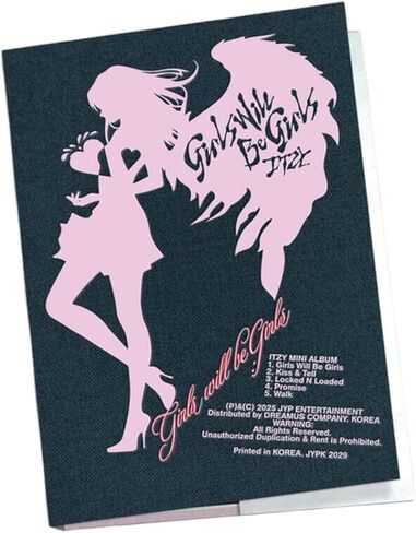 IT'ZY - الألبوم المصغر العاشر [Girls Will Be Girls] (إصدار المجلد) P.O.B + [بطاقة صور إضافية خاصة] in Kuwait